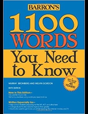 جلد کتاب 1100 Words You Need to Know
