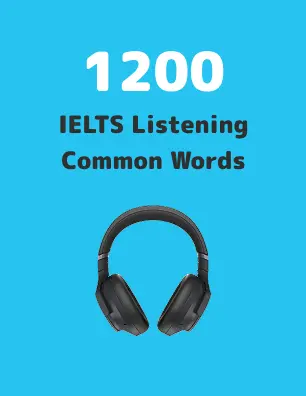 1200 IELTS Listening Common Words