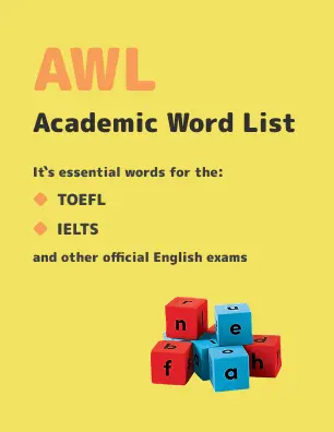 جلد منبع Academic Word List AWL
