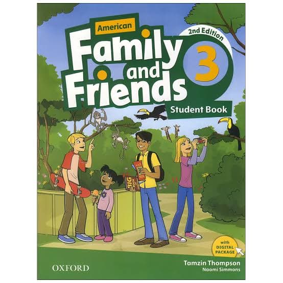 جلد کتاب Family and Friends 3 Student Book