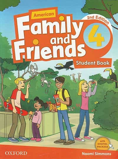 جلد کتاب Family and Friends 4 Student Book