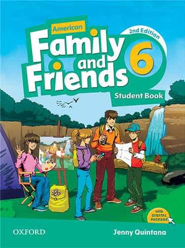 جلد کتاب Family and Friends 6 Student Book