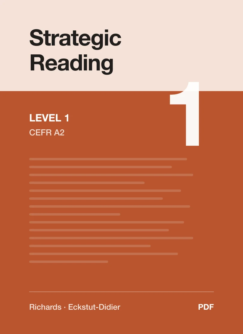 جلد کتاب Strategic Reading 1