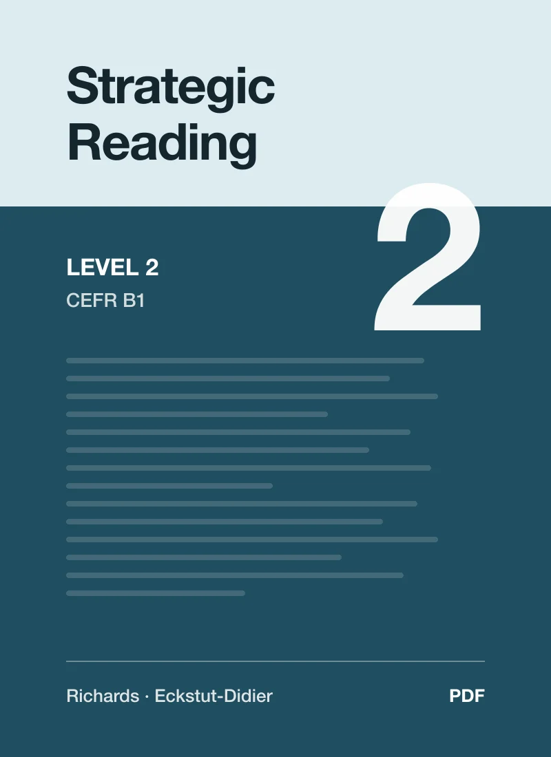 جلد کتاب Strategic Reading 2