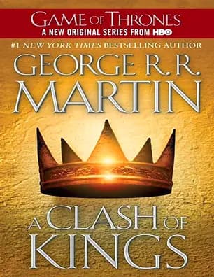 جلد رمان A Clash of Kings نوشتهٔ جورج آر. آر. مارتین