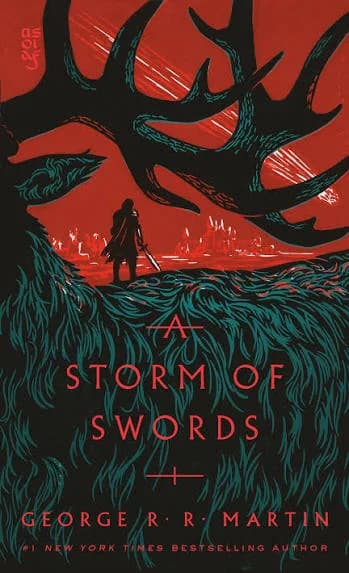 جلد رمان A Storm of Swords نوشتهٔ جورج آر. آر. مارتین