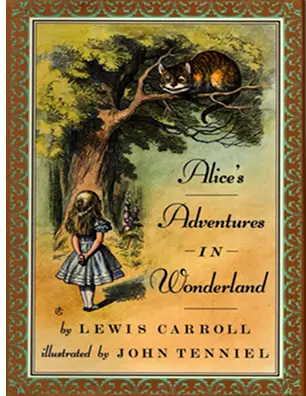 جلد کتاب Alice's Adventures in Wonderland نوشتهٔ لوئیس کارول