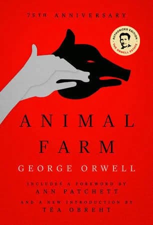 جلد رمان Animal Farm نوشتهٔ جورج اورول