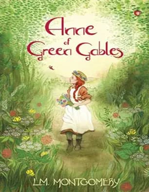 جلد رمان Anne of Green Gables نوشتهٔ لوسی مود مونتگومری