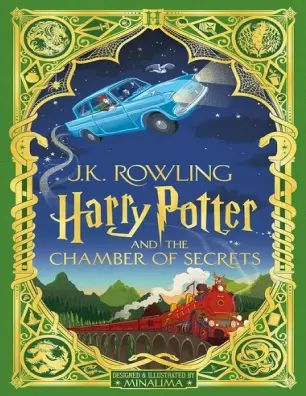 جلد رمان Harry Potter and the Chamber of Secrets نوشتهٔ جی. کی. رولینگ