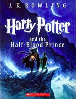 جلد رمان Harry Potter and the Half-Blood Prince نوشتهٔ جی. کی. رولینگ