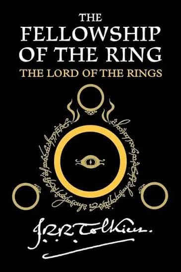 جلد رمان The Fellowship of the Ring نوشتهٔ تالکین